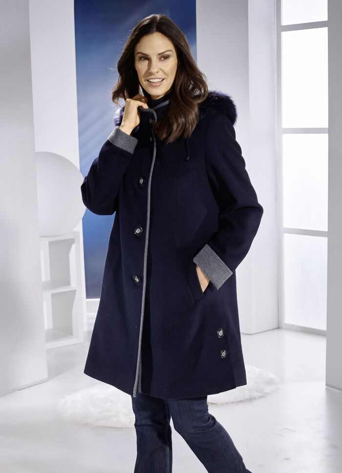 Kort kappa med hög bärkomfort