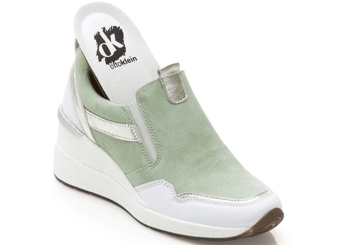 ELENA EDEN tofflor med avtagbar fotb&auml;dd MINT