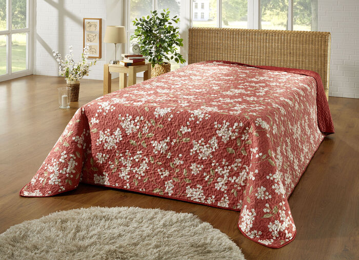 Överkast med molnquiltning på ena sidan JORD