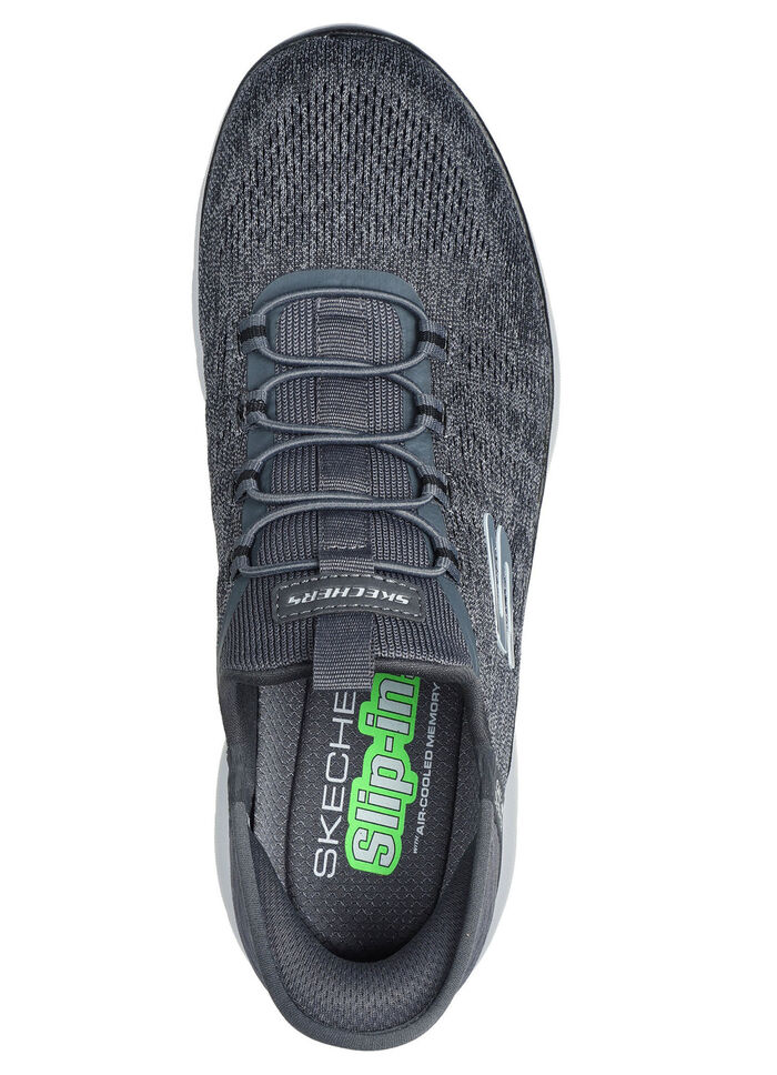 SKECHERS, herrsneakers, med gjuten slip-in-hälplatta, 