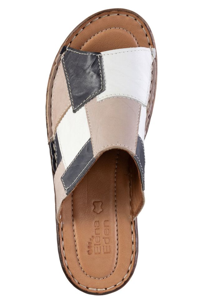 ELENA EDEN mulor med en subtil skrynklig struktur 