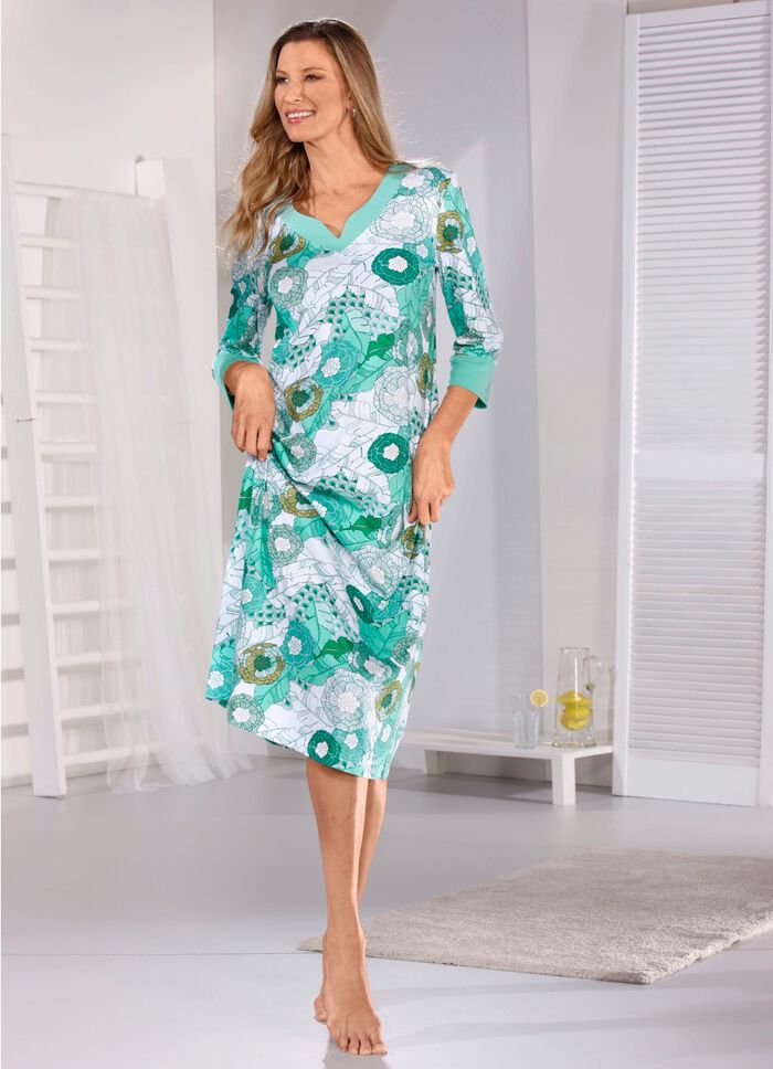 Vadl&aring;ng nattlinne fr&aring;n Laurina med 3/4-&auml;rmar 