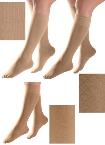 medosan kompressionskn&auml;strumpor 