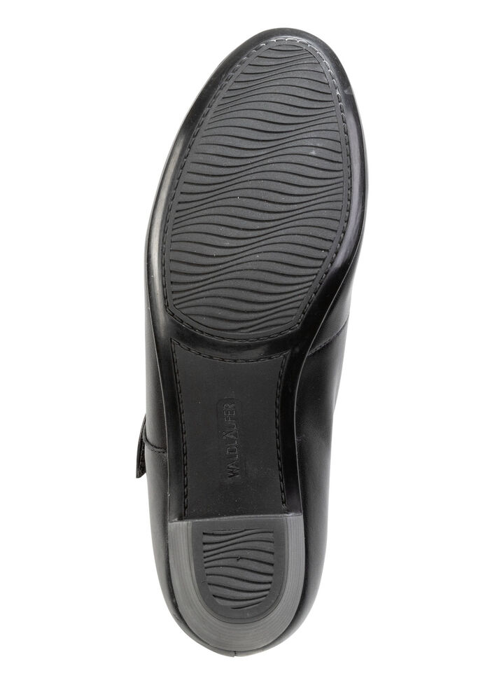 Waldläufer, eleganta dampumps, vidd H, med uttagbar fotbädd SVART