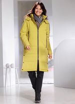 Jacka med avtagbar huva 