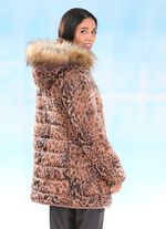 Jacka med avtagbar huva 