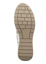 ELENA EDEN, snygga damsneakers, vidd H, med uttagbar fotbädd VITGULD