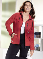 Fleecejacka från “LPO” LJUSRÖD