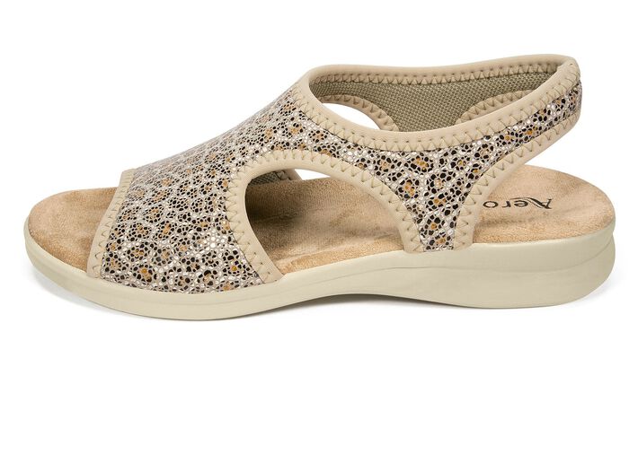 Stretchiga sommarskor, valfritt som pantoletter eller sandaler 