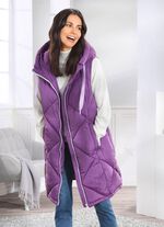 L&aring;ng v&auml;st med fast huva 