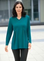 Skjorta med st&aring;krage i 2 f&auml;rger 