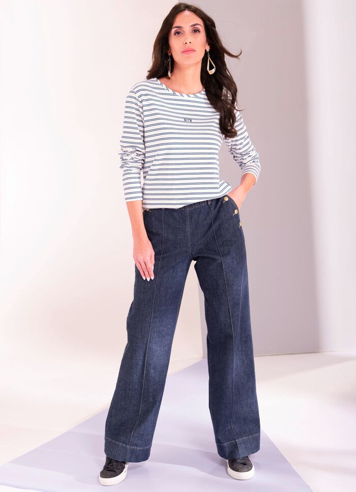 Jeans med formad midja 