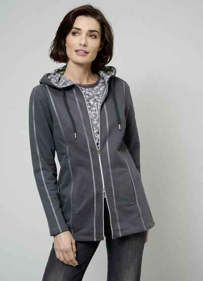 Sweatshirtjacka 