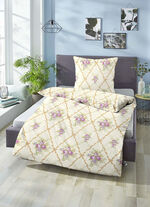 Sängklädesset i mjuk kvalitet GUL