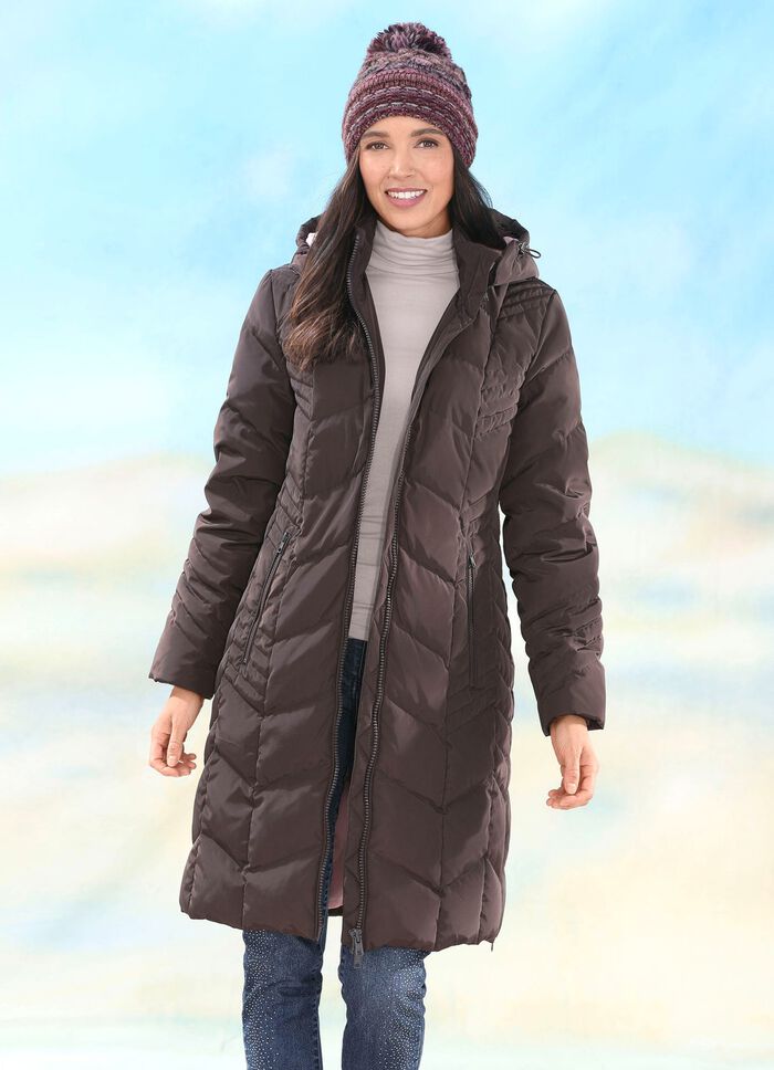 Kappa med avtagbar huva 