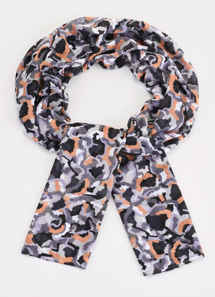 Halsduk med kamouflagem&ouml;nster 