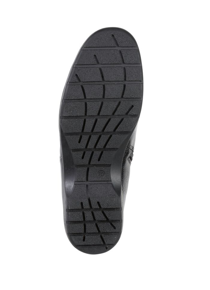 Caprice, bekv&auml;ma damst&ouml;vlar, bredd H, med uttagbar fotb&auml;dd SVART