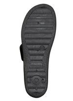 Fodrade herrtofflor, med ny ull 