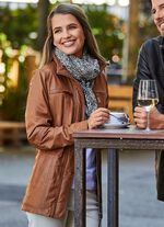 Skinnjacka med innerficka 