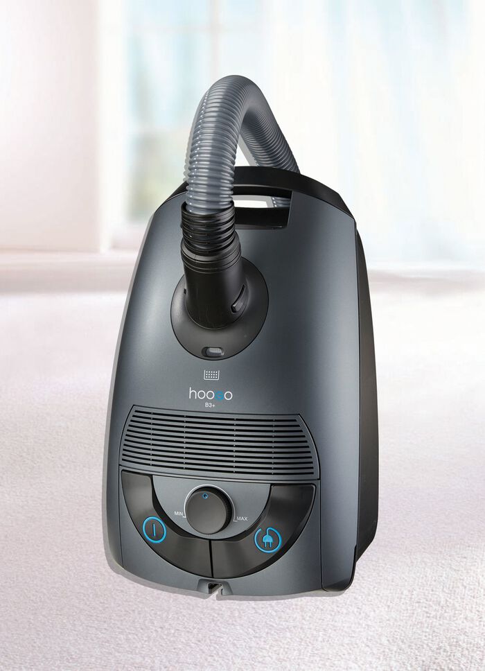 Hoogo B3+ dammsugare med beh&aring;llare 