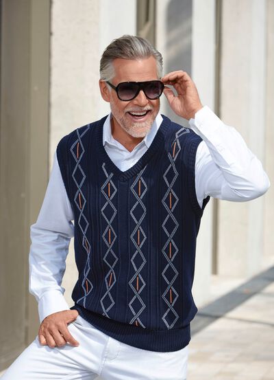 V-ringad tr&ouml;jav&auml;st i 2 f&auml;rger 