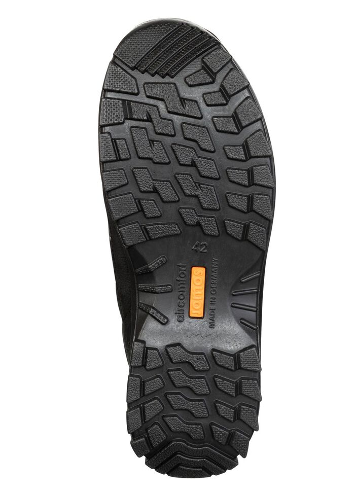 Andningsbara herrst&ouml;vlar, bredd K, med uttagbar fotb&auml;dd SVART-NATTBL&Aring;