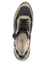 Caprice, trendiga damsneakers, vidd G, med uttagbar lädersula, 