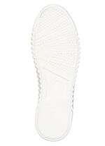 ELENA EDEN, snygga damsneakers, vidd G, uttagbar fotbädd SILVER