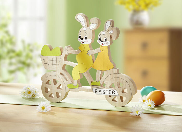 Påskharar på tandem 