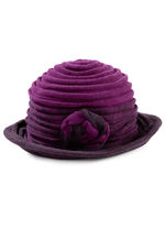Elegant damhatt med dekorativ blomma BEERE