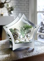 Upplyst glasstj&auml;rna 