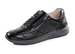 GINO GALANTE, klassiska herrsneakers med dragkedja, 