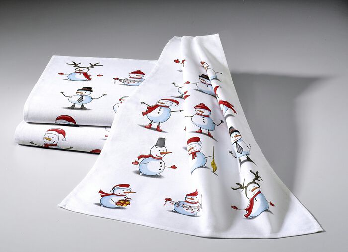 Kökshanddukar, set om 3 