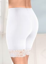 Tv&aring;pack l&aring;ngbyxor med spets i bensluten 