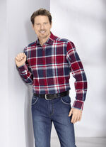 Rutig skjorta fr&aring;n "King's Road" R&Ouml;D-M&Ouml;RKBL&Aring;