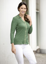Blus med elastan 