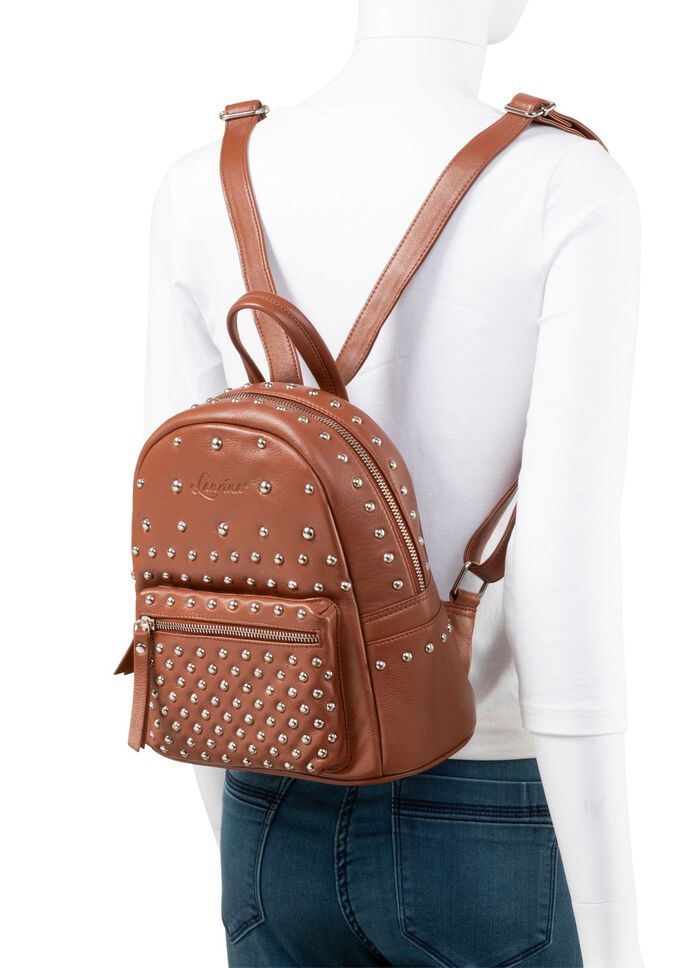 Laurina, ryggs&auml;ck, dam, med tv&aring; justerbara axelremmar KONJAK