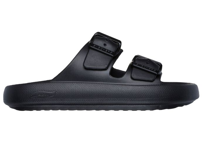 SKECHERS syntetiska mulor SVART