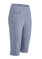 Bermudashorts med jersey midjeband LJUSBL&Aring;