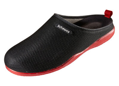 Tofflor med halkfri syntetisk yttersula 