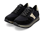 Remonte, trendiga damsneakers, vidd G, med uttagbar fotbädd, 