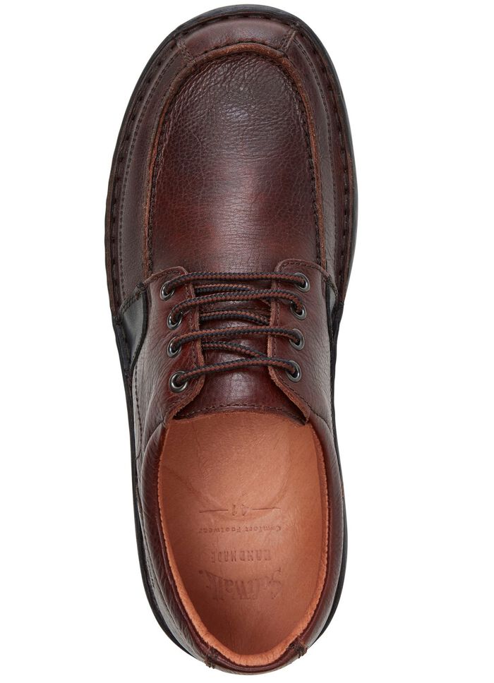 GINO GALANTE, snygga herrskor med sn&ouml;rning och uttagbar fotb&auml;dd BURGUNDI