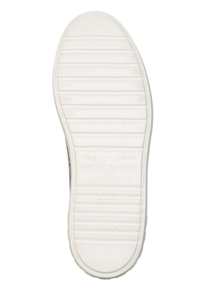 Peter Kaiser, moderiktiga damsneakers, med uttagbar fotb&auml;dd TAUPE-MOKKA