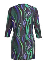 Stickad tunika i finstickad stickning 