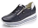 Waldläufer, bekväma damsneakers, bredd H, med uttagbar fotbädd, 
