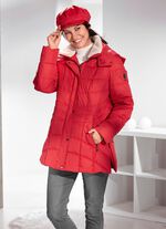 Funktionell jacka med avtagbar fuskp&auml;lskant p&aring; kragen ELDR&Ouml;TT