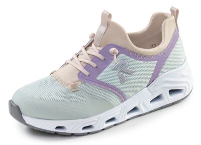 Rieker, sportiga damsneakers, med uttagbar fotb&auml;dd 