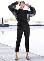 Skjorta med st&aring;krage 