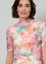 Skjorta med trendig st&aring;krage 