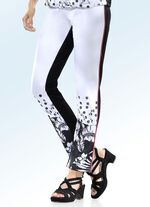 Byxor med dekorativ dragkedja 